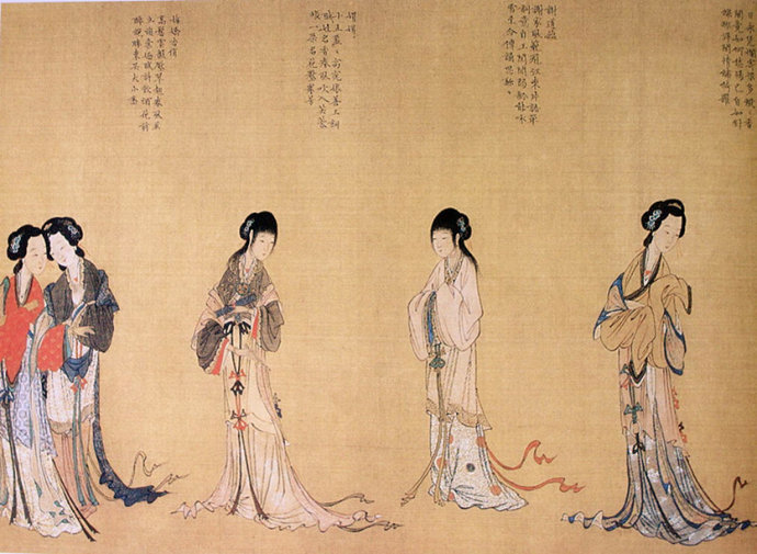 [明]仇英《千秋绝艳图》
