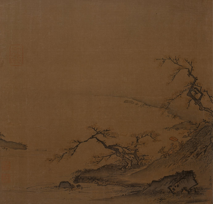 宋马麟13幅传世名画欣赏