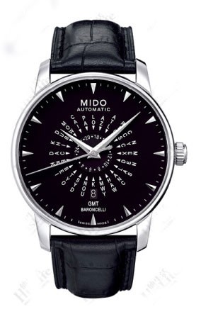 ����(MIDO) Baroncelli GMT������������ʱ�� ��