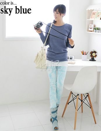 牛仔扎染演绎街头风受欢迎 牛仔扎染演绎街头风受欢迎