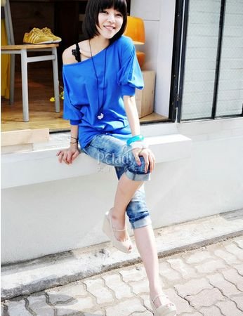 牛仔扎染演绎街头风受欢迎 牛仔扎染演绎街头风受欢迎