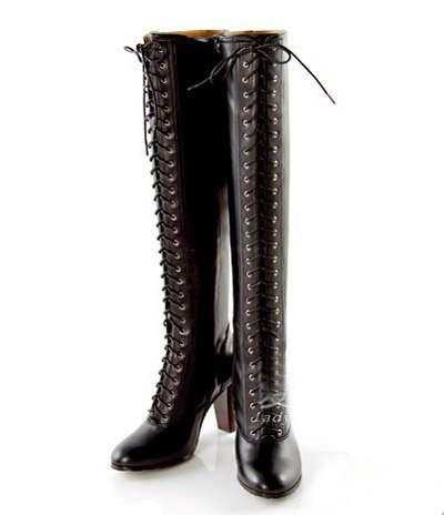 熟女最爱显瘦显高长靴搭配