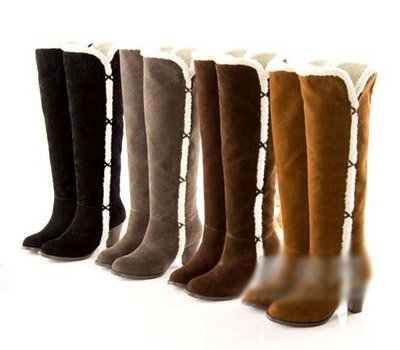 熟女最爱显瘦显高长靴搭配