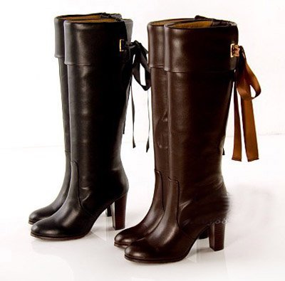 熟女最爱显瘦显高长靴搭配