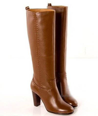 熟女最爱显瘦显高长靴搭配