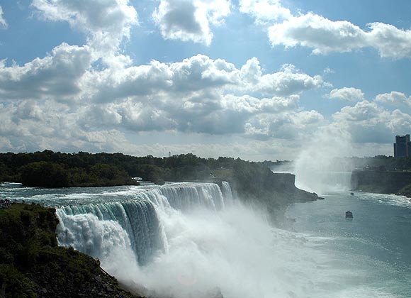 Niagara-F?lle von der US-Seite aus gesehen