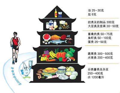 中国居民膳食宝塔图详解