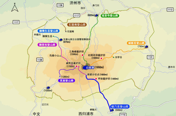 汉拿山登山攻略