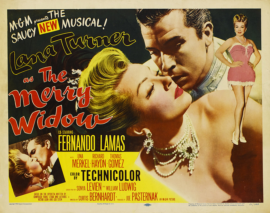 电影（Technicolor）「风流寡妇」（The Merry Widow）同名