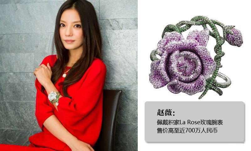 女明星至爱钻表品牌
