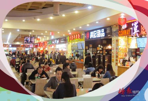 细数纽约各大美食广场