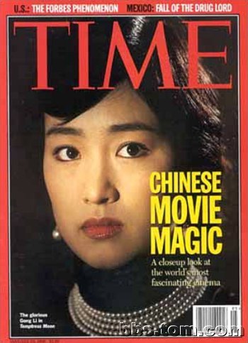 荣登美国时代杂志封面的十大华人明星