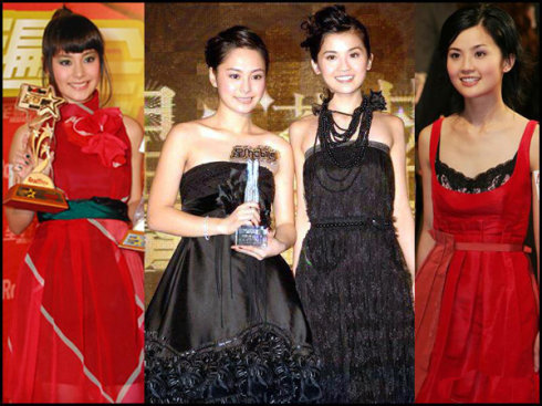 各女星红与黑的演绎，你更喜欢谁？