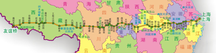 318国道地图