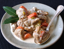 法国传统美食：炖小牛肉 Blanquette De Veau