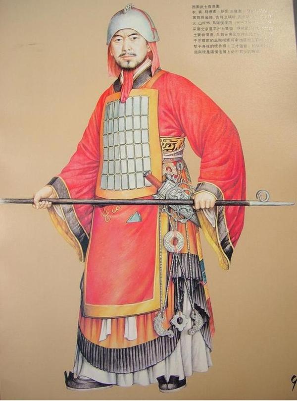 中国各朝代的武士服饰