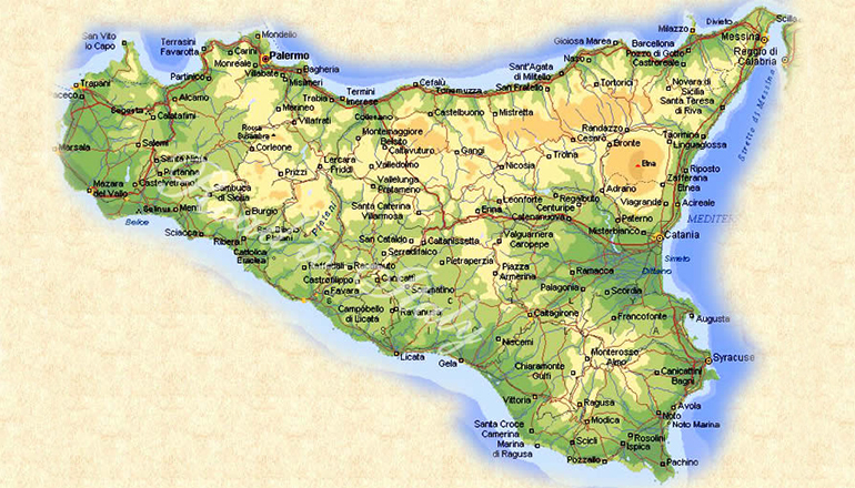 西西里（Sicily）地理简介