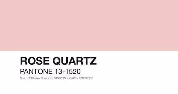 2016年的流行色：静谧蓝（Serenity）和粉晶色（Rose Quartz）