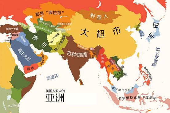 这样的世界地图，你见过吗？