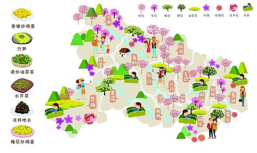 湖北20条乡村赏花线路