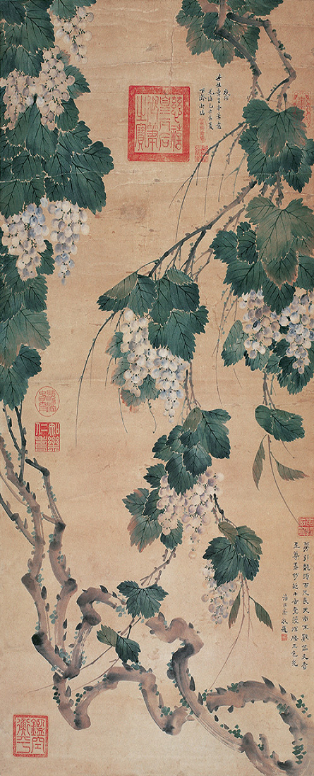 慈禧花鸟画精选欣赏