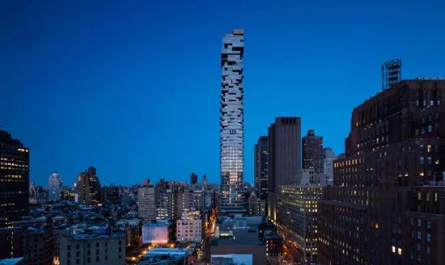 纽约曼哈顿翠贝卡区的高档住宅楼 56 Leonard Street