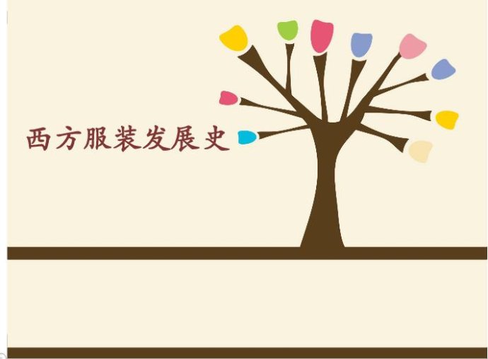 西方服装发展史