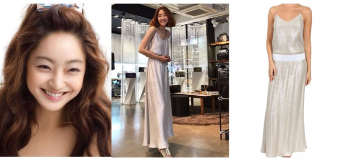 徐孝琳穿 Marie France Van Damme 裙子