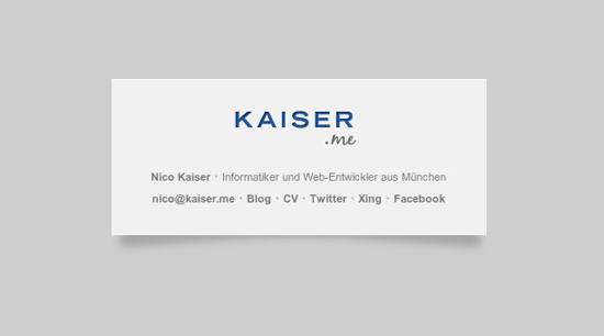30 elegant grey light vcard designs