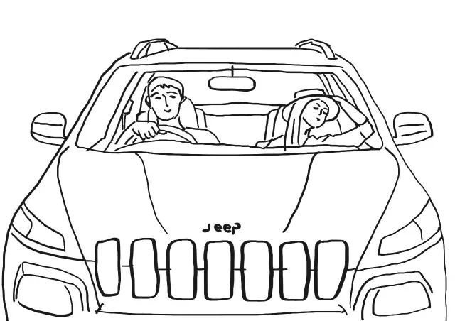 给你画了一份自驾游合影指南