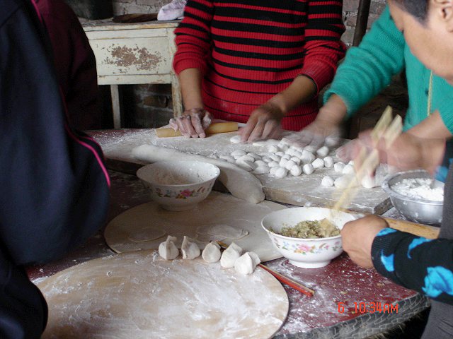 晋中农村的婚礼大宴(1) 秀色可餐 婚宴食品 农村食品 