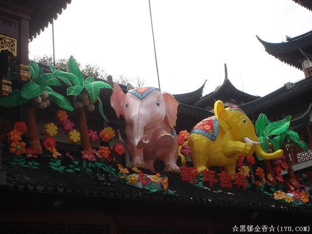 城隍庙年节看灯会
