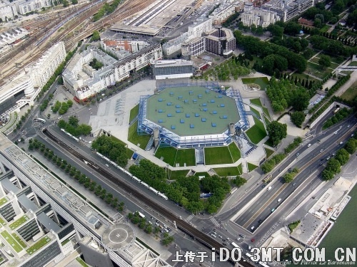 点击看大图 航拍巴黎:城市美景尽收眼底(图)