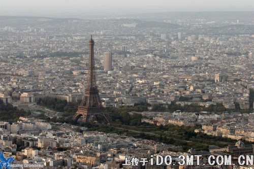 点击看大图 航拍巴黎:城市美景尽收眼底(图)
