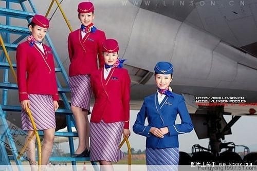 组图：世界各国空姐性感服饰