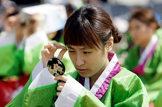 韩国少女成人仪式