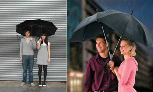 情侣伞 14款最具创意雨伞:风暴伞可抵御10级强风