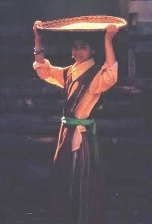勤劳的妇女