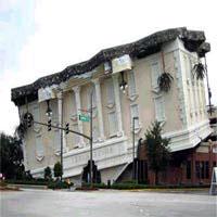 底朝天倒着盖的博物馆 底朝天倒着盖的博物馆