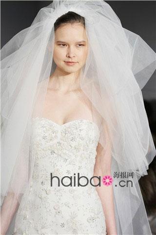 婚纱_2010 婚纱时装发布趋势之细节篇

