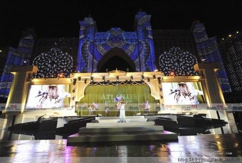 众明星参加迪拜Atlantis酒店开张及大型烟花表演 - 仁 - 仁 众明星参加迪拜Atlantis酒店开张及大型烟花表演 - 仁 - 仁