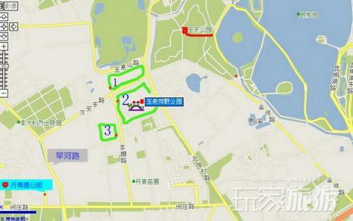 玉泉郊野公园地图