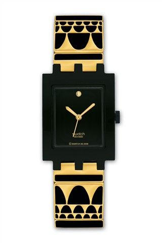 SWATCH 圣诞黑金系列