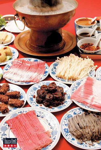涮羊肉地图
