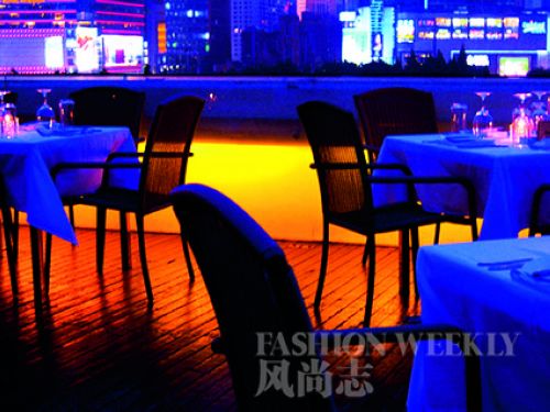 时髦屋顶花园