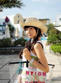 韩国美女清爽出游7款发型