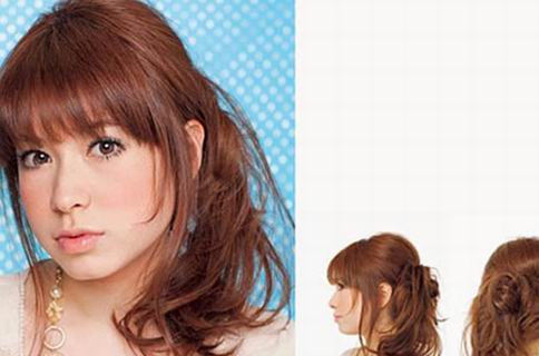 2010春夏最讨喜的甜美发型