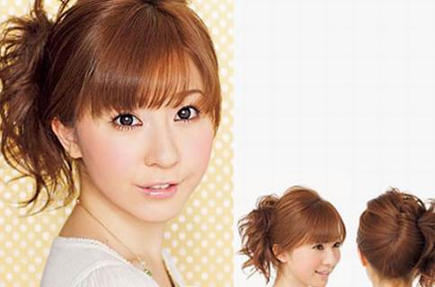 2010春夏最讨喜的甜美发型