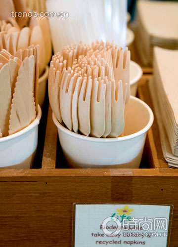 连餐具也很“有机” 连餐具也很“有机”