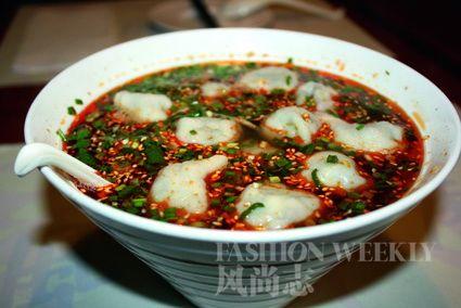 酸汤水饺